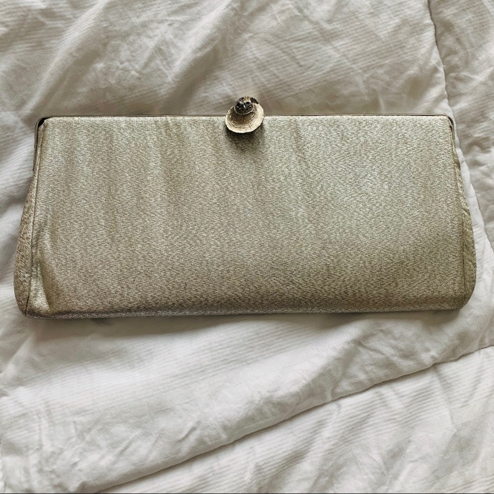 Vintage Silver Clutch